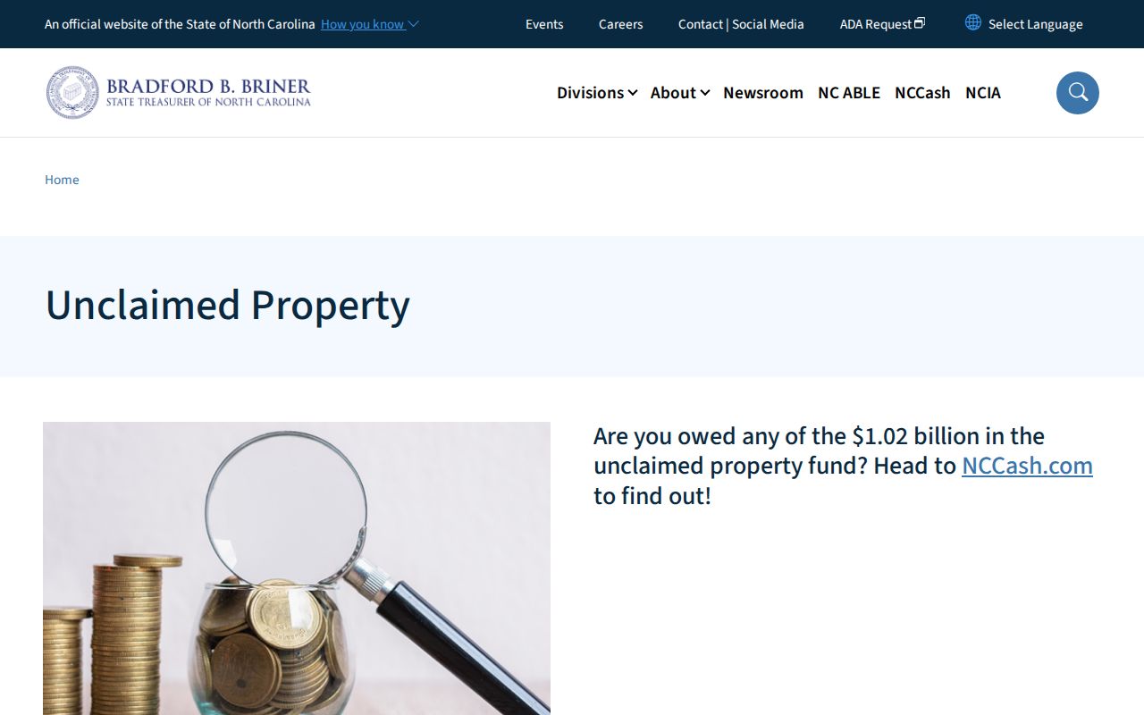 Guilford County residents directory North Carolina unclaimed property search