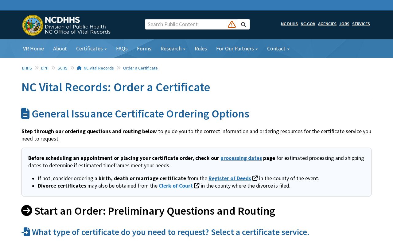 Guilford County residents directory North Carolina vital records instructions