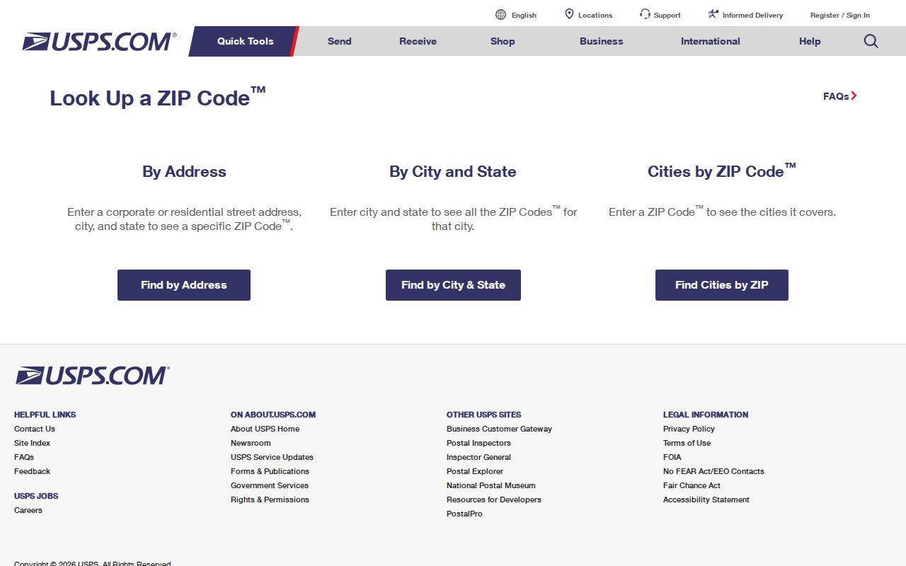 Guilford County ZIP code directory USPS ZIP lookup for address verification